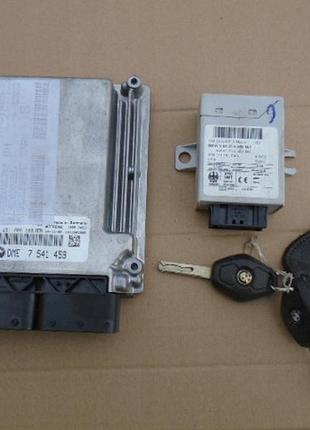 Блок управления двигателем эбу а бензинового двигуна bmw e46 7541459