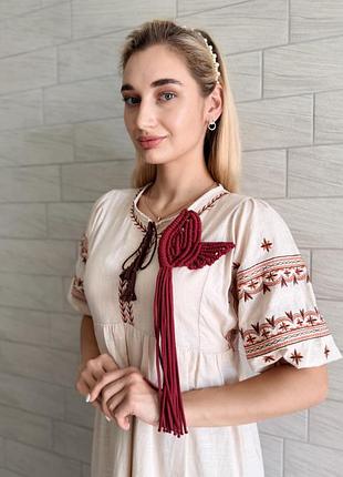 Брошка пташка у техніці макраме 🕊️❤️ 3