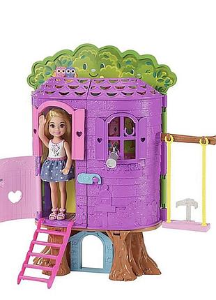 Лільковий набір barbie chealsea treehouse playset