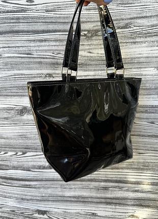 Брендова лакова сумка lonsdale 7