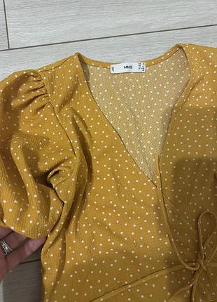 Сукня mango в горошок 4