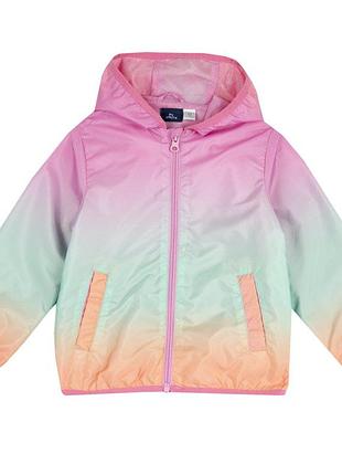 Куртка водоотталкивающая chicco blouson pink gradient