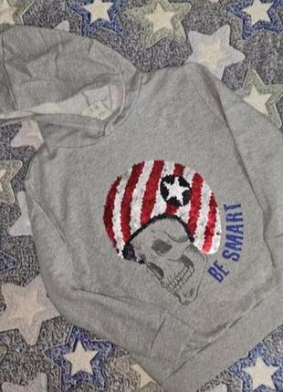 Zara boys крутая худи 128 р по бирке