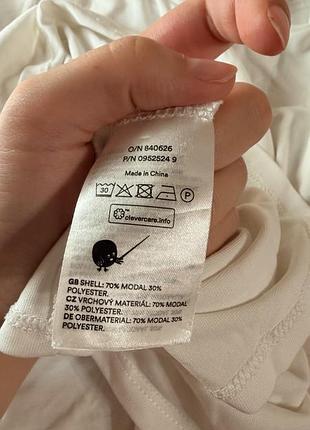 Футболка біла monki 4