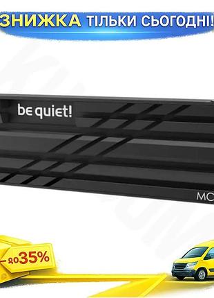 Ku радіатор для m.2 universal fit be quiet! чорний охолоджувач для ssd 2280 для стабільності системи uni2l_k
