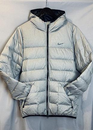 Оригінальний пуховик nike alliance 550 down hooded jacket