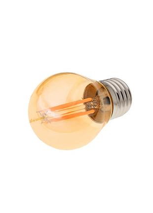 Лампа світлодіодна led 6w e27 cog ww g45 amber 220v