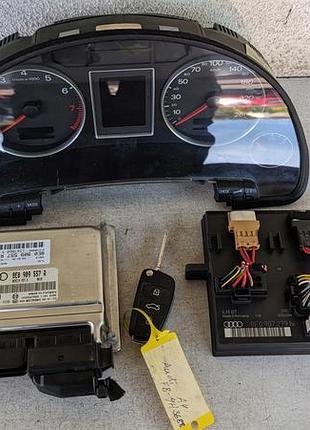 Блок управления двигателем эбу audi 8e0909557r