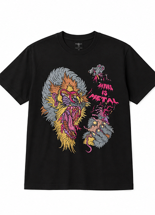 Футболка з принтом nature is metal tultex