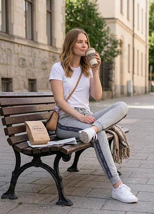 Спортивні жіночі штани tommy hilfiger, оригінал, сірі xs/s