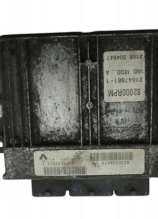 Блок управления двигателем эбу renault laguna ii 2.0 16v 8200230514