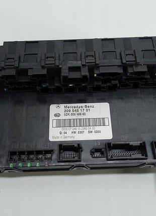 Блок управління двигуном ебу mercedes-benz w203 w209 sam 2095451701