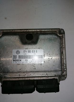 Блок управления двигателем эбу volkswagen t4 2.5 074906018b 0281010084