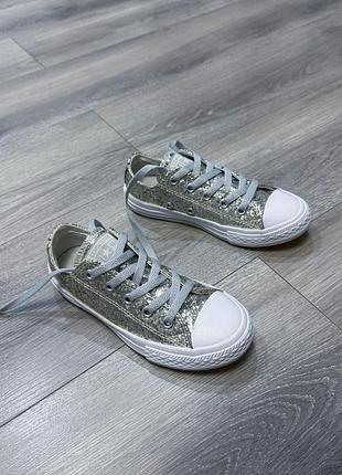 18.5 см устілка оригінал converse кеди кросівки для дівчинки