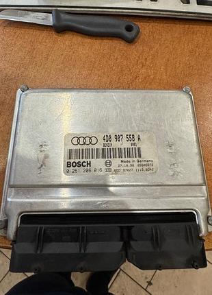 Блок управления двигателем эбу a6 c5 4.2 immo off 4d0907558a