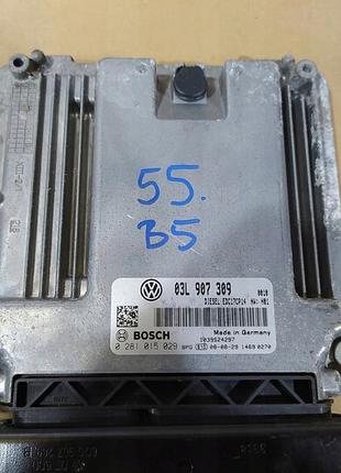 Блок управления двигателем эбу 03l907309 volkswagen golf vi, passat b6
