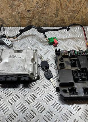 Блок управління двигуном ебу immo 0281010935 9646149880 peugeot 307 2.0 hdi