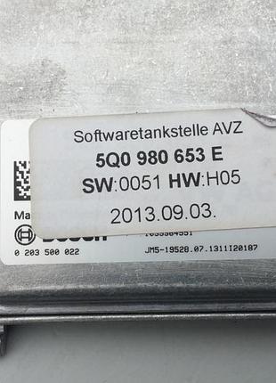 Блок управления двигателем эбу камери допоміжних систем 5q0980653e audi a3 s3 8v 2