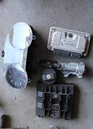 Блок управления двигателем эбу seat ibiza iv 1.6 16v запуск а 03c906057ca