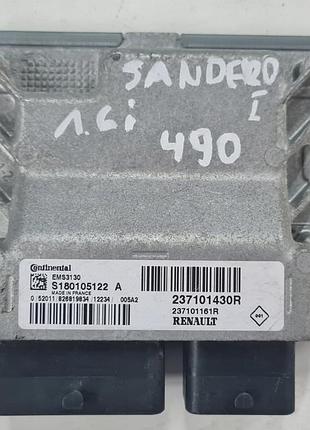 Блок управління двигуном ебу dacia sandero 1.6 b 237101430r s180105122a