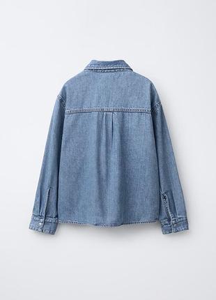 Стильні джинсові сорочки zara🔥 2
