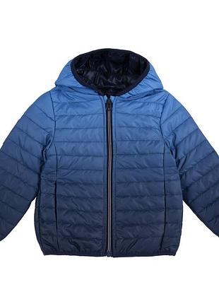 Куртка утеплена chicco down jacket blue printed