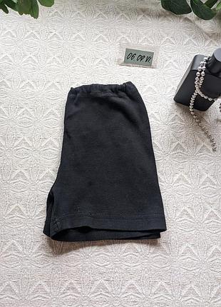 Шорты велосипедки черные 6