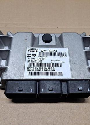 Блок управління двигуном ебу peugeot citroen 1.8 2.0 16v iaw6lpb 9659580780 (11)