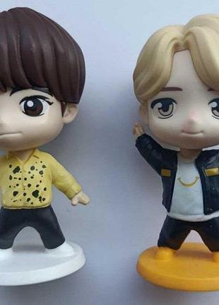 Фігурки bts tinytan mcdonald's happy meal — чонгук та чімін (jungkook & jimin)