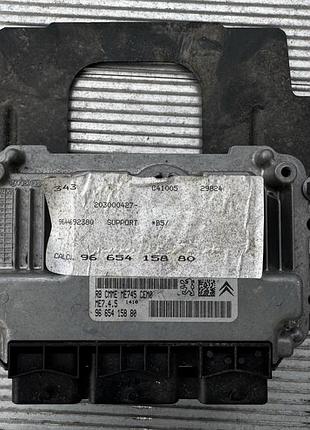 Блок управления двигателем эбу citroen c4 1.6 0261201609 9665415880