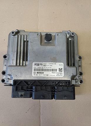 Блок управления двигателем эбу 1.5 tdci ford fiesta mk7 no. av21-12a650-rb