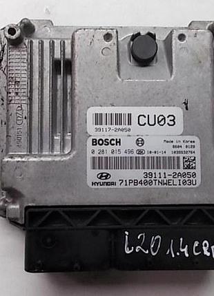 Блок управління двигуном ебу hyundai i20 1.4 crdi 39111-2a050