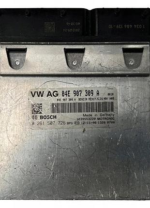 Блок управления двигателем эбу 04e907309a skoda seat volkswagen golf 7 vii 1.4 tsi