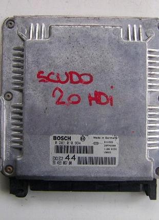 Блок управления двигателем эбу peugeot citroen 0281010934 9645986780