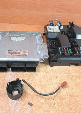 Блок управління двигуном ебу peugeot 307 2.0 hdi 0281010935 9650221480 bsi k02