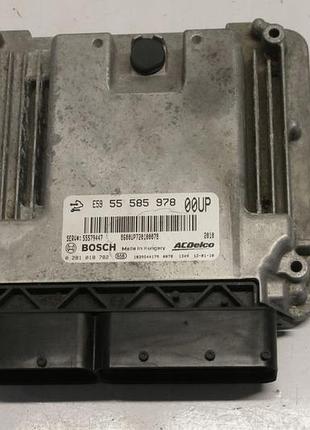 Блок управления двигателем эбу opel corsa d 1.3 55585978