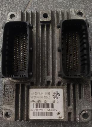 Блок управління двигуном ебу iaw 5sf8.m4 51903154
