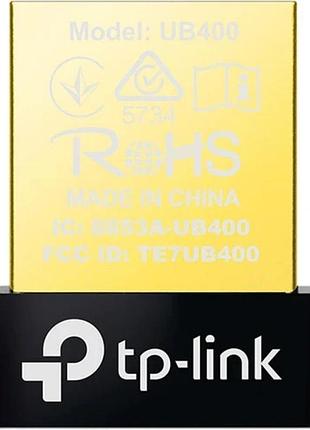 Ku адаптер usb bluetooth universal fit tp-link v4.0 черный беспроводной dongle для компьютера ноутбука uni2l_k 10