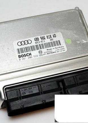 Блок управління двигуном ебу audi a6 1.8 t awt 4b0906018ad 0261206528