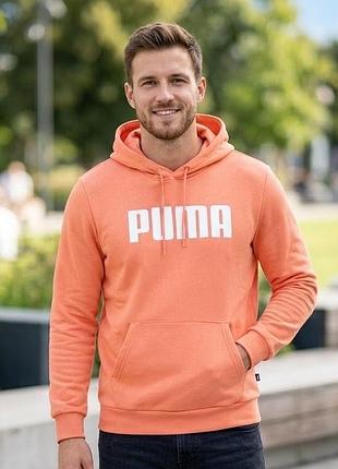 Мужское худи puma essentials logo hoodie р. l