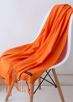 Шарф палантин помаранчевий 🍊
