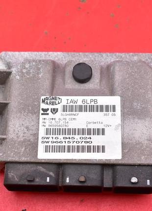 Блок управления двигателем эбу 9661570780 peugeot 407 1.8 16v 125 km 04-10