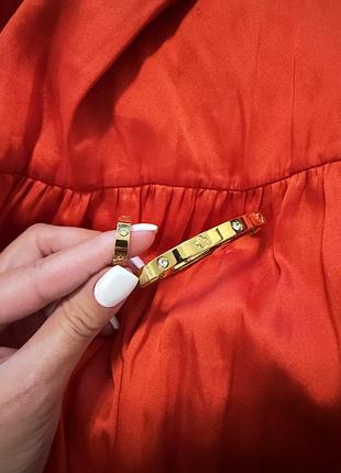 Стильний сет прикрас у стилі cartier & van cleef (браслет + перстень)