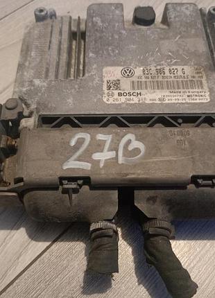Блок управління двигуном ебу bosch 03c906027g