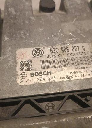 Блок управління двигуном ебу bosch 03c906027g 2