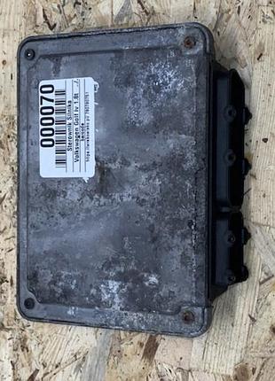 Блок управления двигателем эбу octavia i 1.8t 06a906018ga