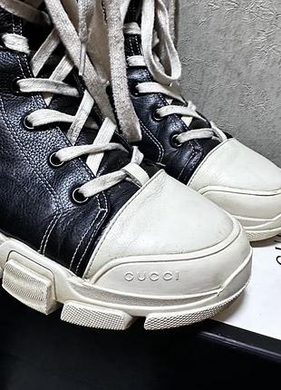 Gucci 🔥🔥ботинки кожа мех 2