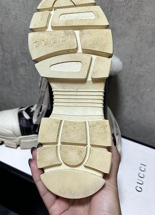 Gucci 🔥🔥ботинки кожа мех 4