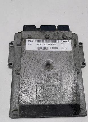Блок управления двигателем эбу ford transit mk7 6c11-12a650-ag