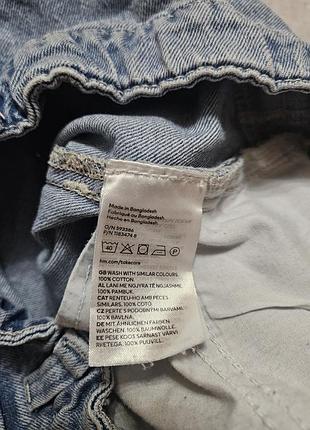 Джинсы loose fit прямые широкие 6
